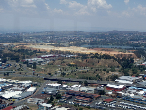 Johannesburg became a major city because of its Gold and Gold Mines.